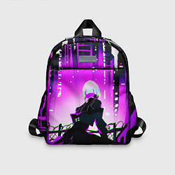 Детский рюкзак Люси нетраннер - фиолетовый, цвет: 3D-принт