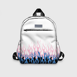 Детский рюкзак Ледяное пламя, цвет: 3D-принт