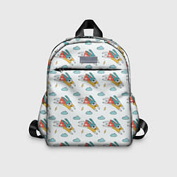 Детский рюкзак Супер-заяц, цвет: 3D-принт