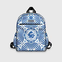 Детский рюкзак Blue rabbit, цвет: 3D-принт