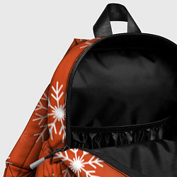 Детский рюкзак Orange snow, цвет: 3D-принт — фото 2