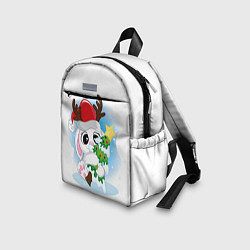 Детский рюкзак Зайка с ёлочкой, цвет: 3D-принт — фото 2