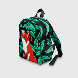 Детский рюкзак Лиса на фоне листьев, цвет: 3D-принт — фото 2