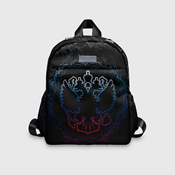 Детский рюкзак Герб России - молнии, цвет: 3D-принт