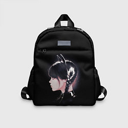 Детский рюкзак Wednesday black kitty, цвет: 3D-принт