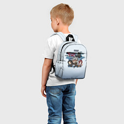 Детский рюкзак Ведьмак 3 с Йеннифэр и Трисс, цвет: 3D-принт — фото 2