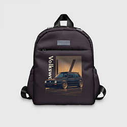 Детский рюкзак Volkswagen Golf class, цвет: 3D-принт