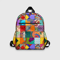 Детский рюкзак Разноцветные лоскуты