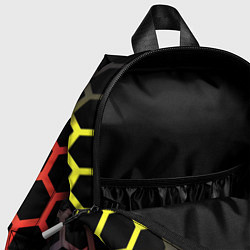 Детский рюкзак Gradient hexagon genshin, цвет: 3D-принт — фото 2