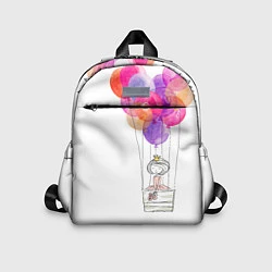 Детский рюкзак Улётная принцесса, цвет: 3D-принт