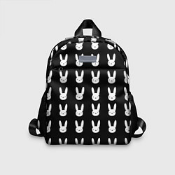 Детский рюкзак Bunny pattern black