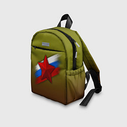 Детский рюкзак Звезда и триколор, цвет: 3D-принт — фото 2