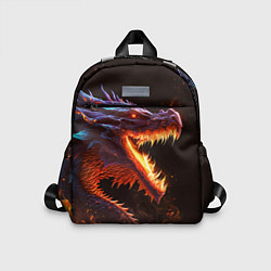 Детский рюкзак Огненный дракон, цвет: 3D-принт