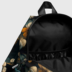 Детский рюкзак Узор цветочный паттерн, цвет: 3D-принт — фото 2