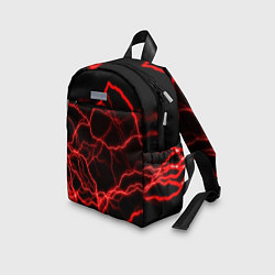 Детский рюкзак Молнии гроза ночь, цвет: 3D-принт — фото 2