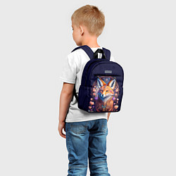 Детский рюкзак Мистическая лисица, цвет: 3D-принт — фото 2