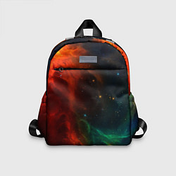 Детский рюкзак Двуликий космос, цвет: 3D-принт