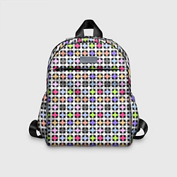 Детский рюкзак Разноцветный геометрический рисунок