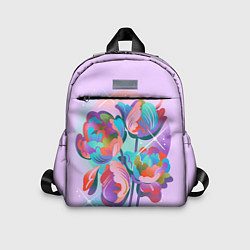 Детский рюкзак Цветы и звезды, цвет: 3D-принт