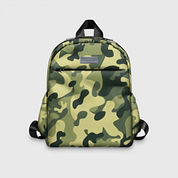 Детский рюкзак Лесной камуфляж, цвет: 3D-принт