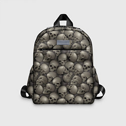 Детский рюкзак Стена черепов, цвет: 3D-принт