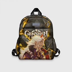 Детский рюкзак Итто Аратаки на фоне монолита камня