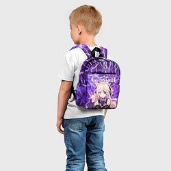 Детский рюкзак Фишль на фоне молний, цвет: 3D-принт — фото 2