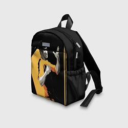 Детский рюкзак Брюс Ли арт, цвет: 3D-принт — фото 2