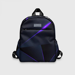 Детский рюкзак Geometry stripes neon stiil, цвет: 3D-принт