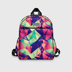 Детский рюкзак Нейро геометрический паттерн, цвет: 3D-принт