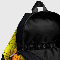 Детский рюкзак Абстрактная геометрия фигур, цвет: 3D-принт — фото 2