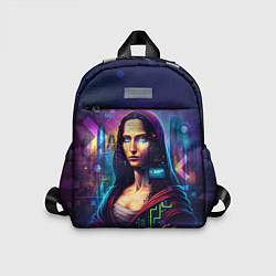 Детский рюкзак Cyberpunk Mona Lisa, цвет: 3D-принт