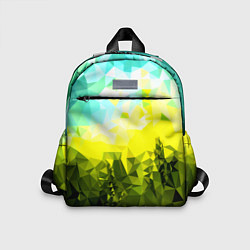 Детский рюкзак Green abstract colors