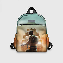 Детский рюкзак PUBG и машина, цвет: 3D-принт