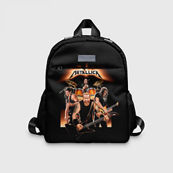 Детский рюкзак Metallica - метал-группа, цвет: 3D-принт