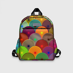 Детский рюкзак Multicolored circles, цвет: 3D-принт