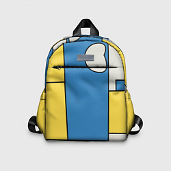 Детский рюкзак Абстракция в стиле модерн, цвет: 3D-принт