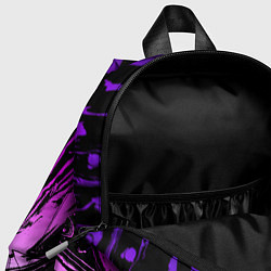 Детский рюкзак Неоновые цвета брызги краски гранжевая текстура, цвет: 3D-принт — фото 2