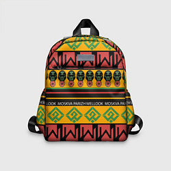Детский рюкзак Цвета африки, цвет: 3D-принт