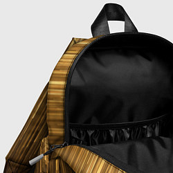 Детский рюкзак Золотистые полосы свисают, цвет: 3D-принт — фото 2