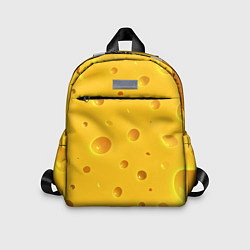 Детский рюкзак Сырная текстура, цвет: 3D-принт
