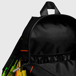 Детский рюкзак Геометрическая музыкальная волна, цвет: 3D-принт — фото 2