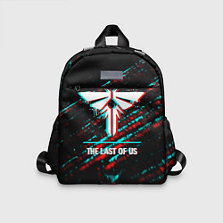Детский рюкзак The Last Of Us в стиле glitch и баги графики на те, цвет: 3D-принт