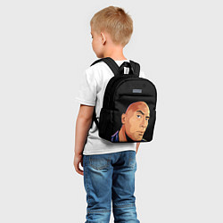 Детский рюкзак Дуэйн Джонсон бровь, цвет: 3D-принт — фото 2