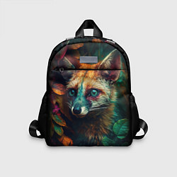 Детский рюкзак Лисица в лесу, цвет: 3D-принт