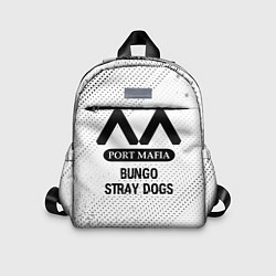 Детский рюкзак Bungo Stray Dogs glitch на светлом фоне, цвет: 3D-принт