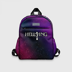 Детский рюкзак Hellsing gradient space, цвет: 3D-принт