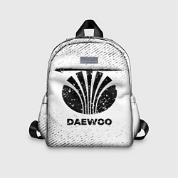 Детский рюкзак Daewoo с потертостями на светлом фоне, цвет: 3D-принт