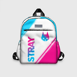 Детский рюкзак Stray neon gradient style: надпись, символ