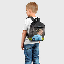 Детский рюкзак Эрлинг Холанд Манчестер, цвет: 3D-принт — фото 2